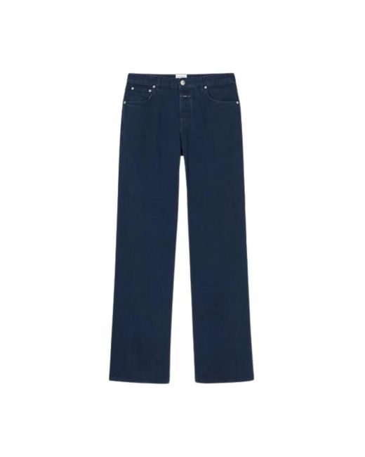Closed Jeans ,Blauw ,Katoen Wijde Spijkerbroek in het Blue