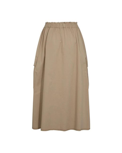 Mos Mosh Natural Midi Skirts