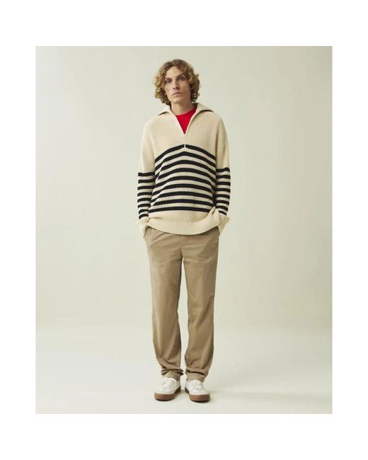 Turtlenecks di Lexington in Natural da Uomo