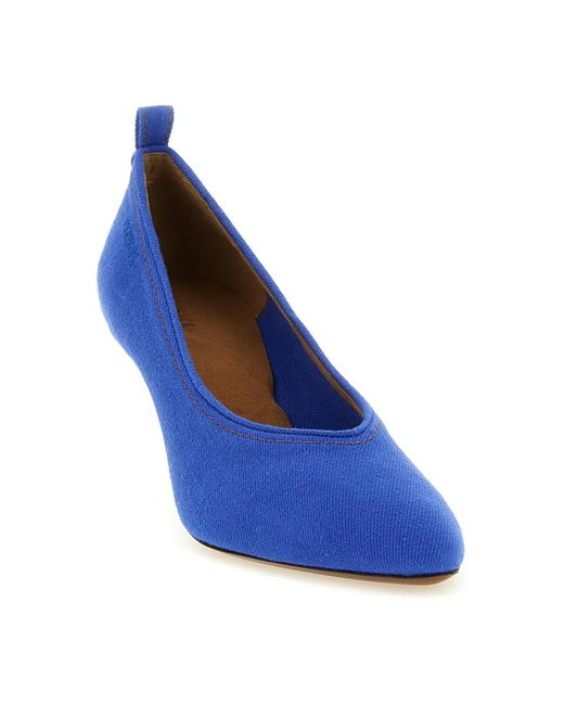 Versace Blue Pumps