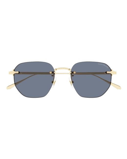Montblanc Blue Sunglasses for men
