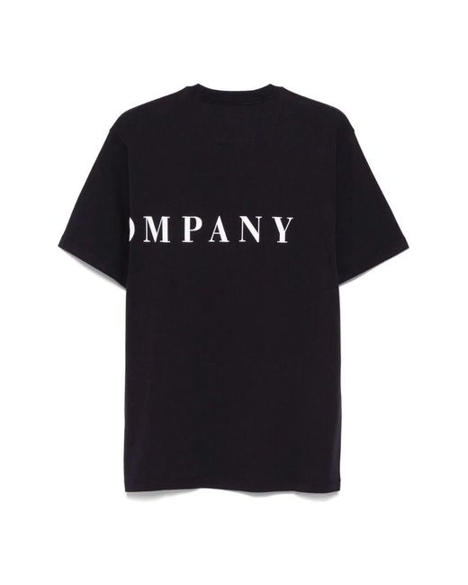 C P Company Black T-Shirts for men