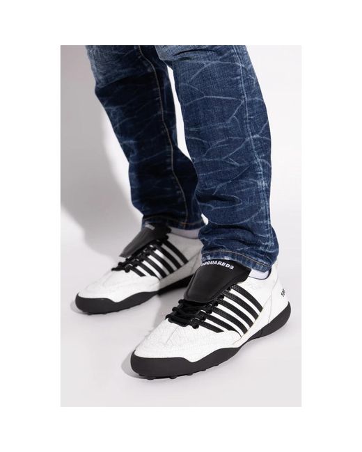 DSquared² Black Sneakers for men