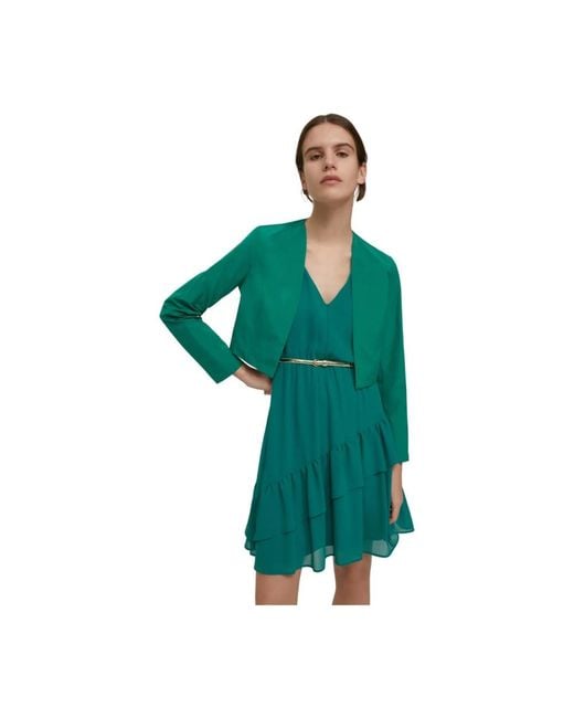 Pennyblack Jassen ,Groen ,Katoen Smaragdgroene Bolero Jas in het Green