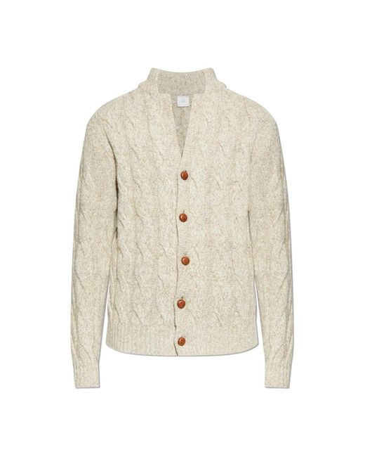 Cardigans Eleventy de hombre de color White