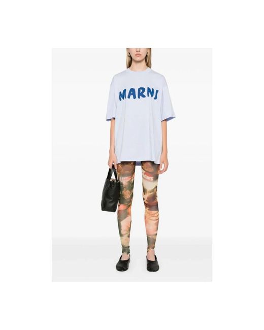 Marni Blue T-Shirts