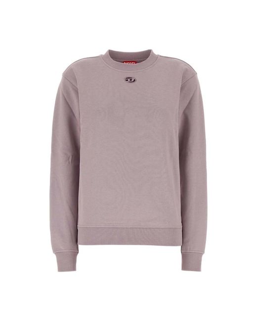 DIESEL Brown Sweatshirts