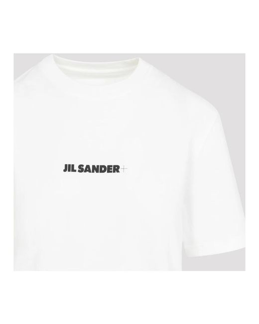 Jil Sander Wit T-Shirt Dameskleding in het White
