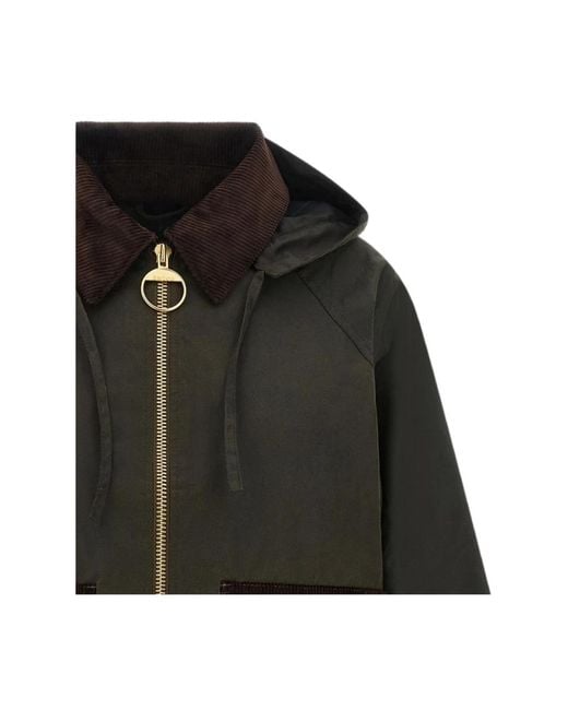 Light Jackets Barbour de color Black