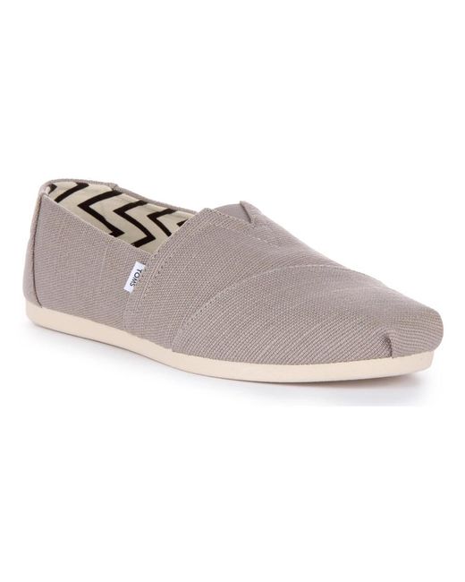 TOMS Gray Espadrilles