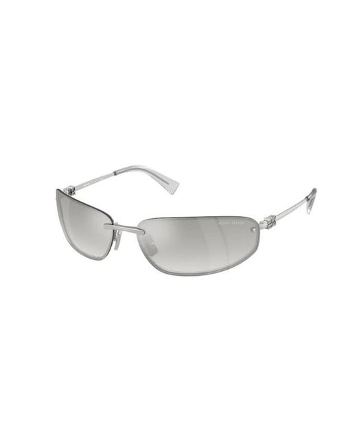 Miu Miu Metallic Sunglasses