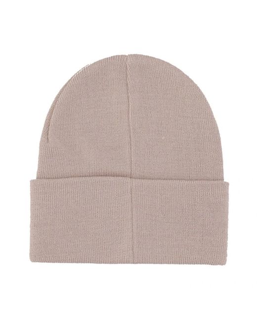 Obey Accessoires ,Grijs ,Geribbelde Stretch Beanie Paddenstoelhoed in het Gray voor heren