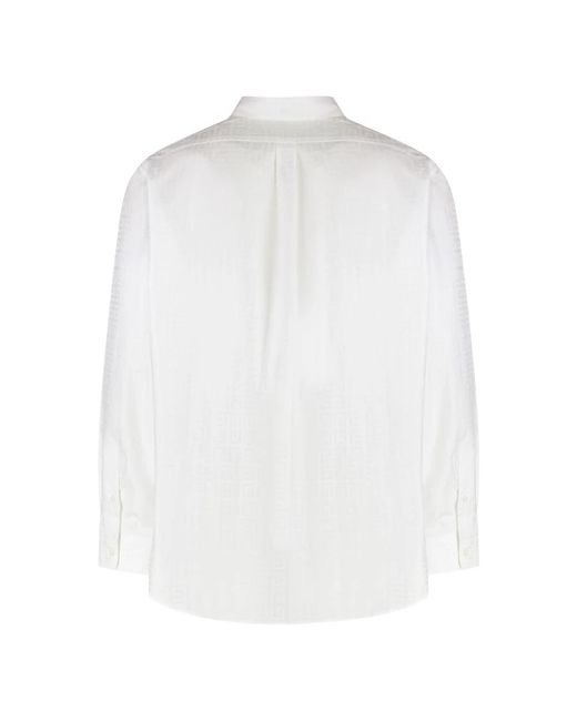 Givenchy White Formal Shirts for men