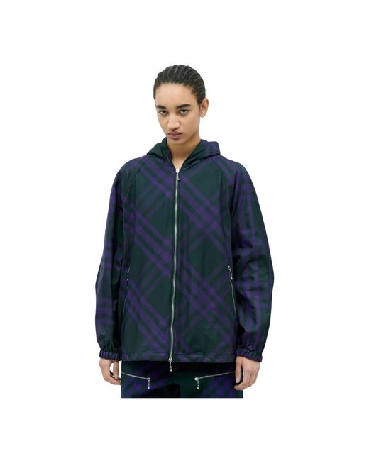 Burberry Light Jackets in het Blue