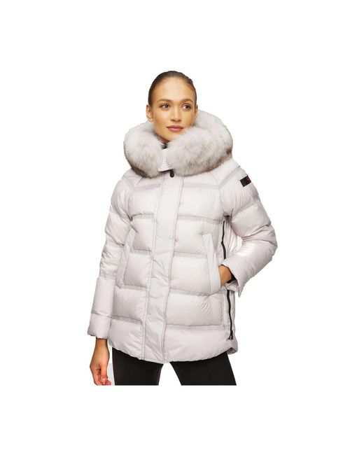 Peuterey Gray Down Jackets