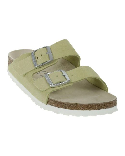 Sliders di Birkenstock in Green