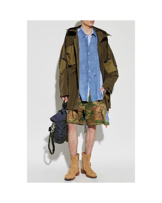 DSquared² Leinenhemd in Blue für Herren