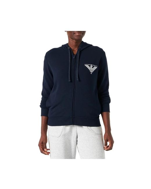 Zip-Throughs Emporio Armani de color Blue