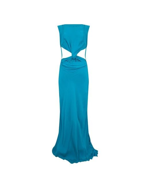 Alberta Ferretti Blue Gowns