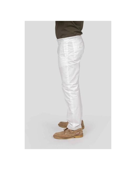 Fay Blue Chinos for men