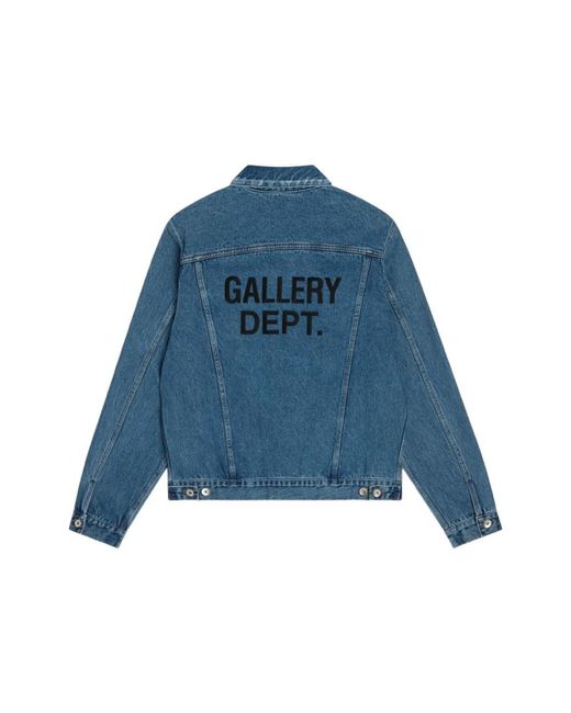 GALLERY DEPT. Blue Denim Jackets for men