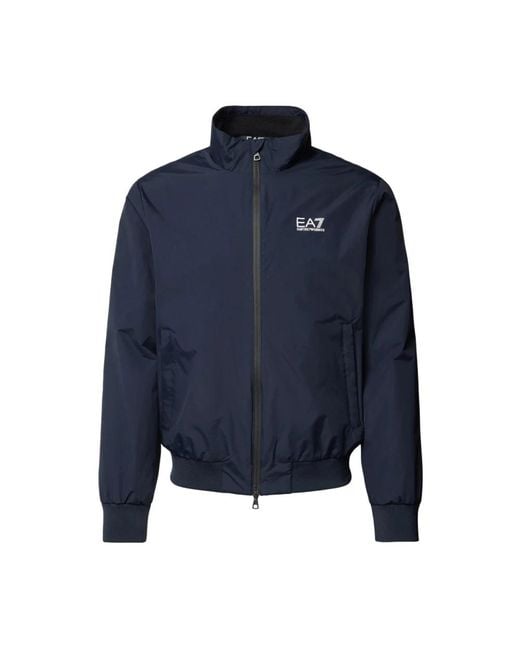 EA7 Blue Light Jackets for men