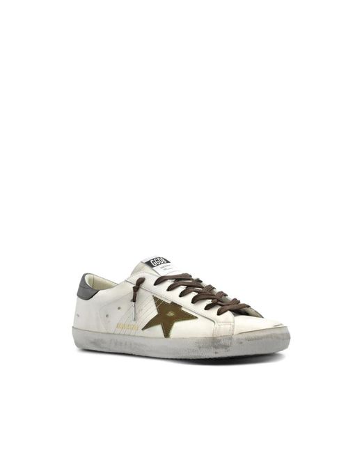 Golden Goose Deluxe Brand White Sneakers for men