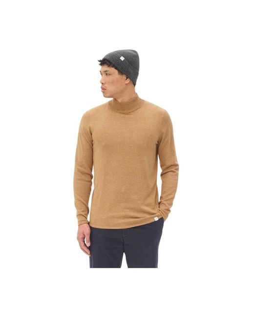 NOWADAYS Turtleneck Trui in het Natural voor heren