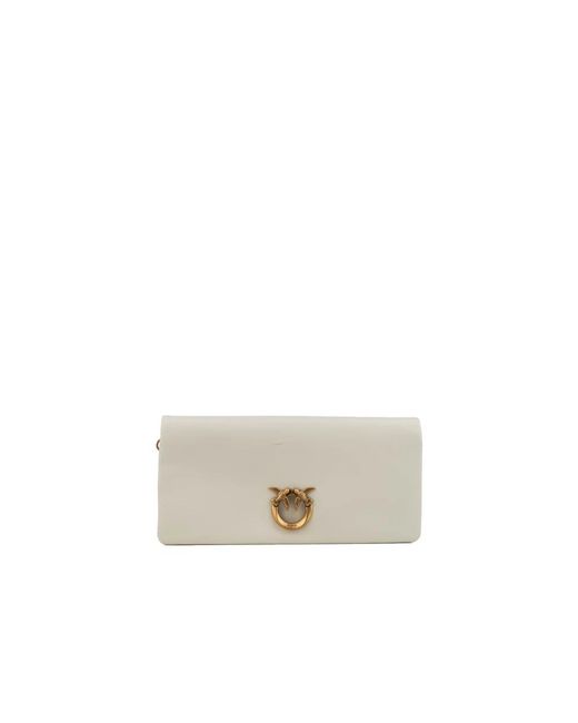 Pinko White Clutches