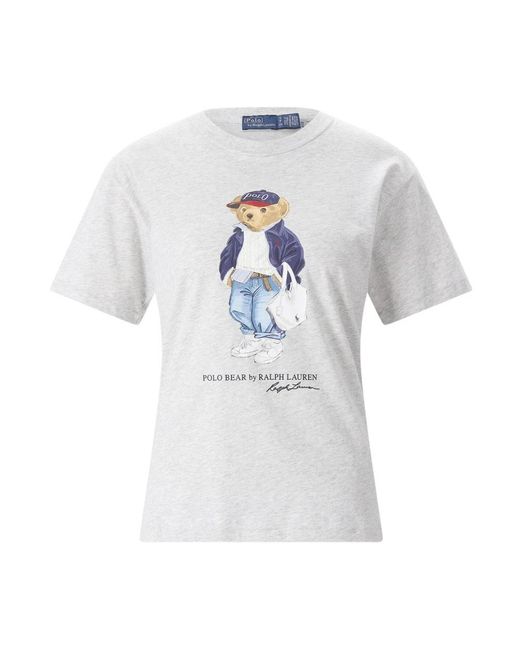 Polo Ralph Lauren White T-Shirts