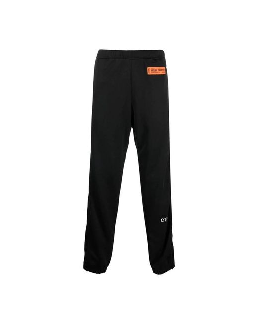 Heron Preston Black Sweatpants for men