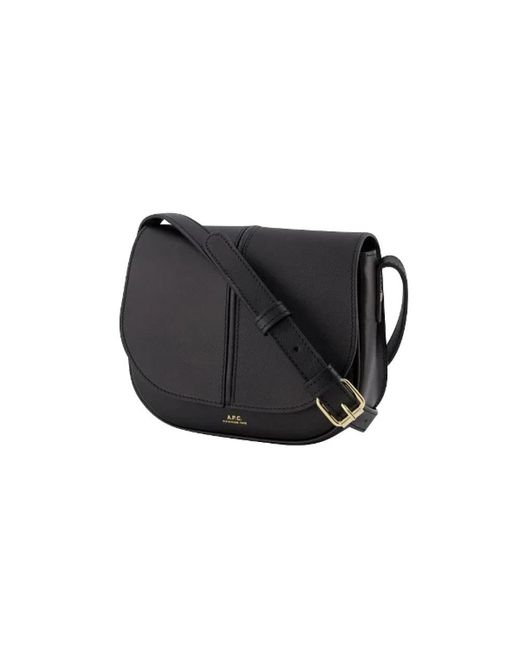 A.P.C. Black Shoulder Bags