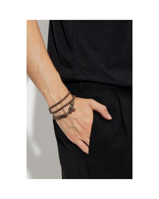 Bracelets Tom Ford pour homme en coloris Black