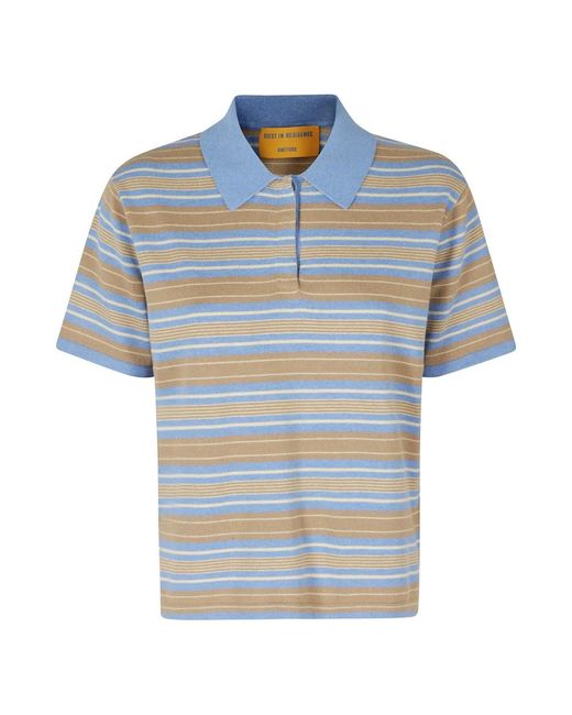Guest In Residence Blue Round-Neck Knitwear
