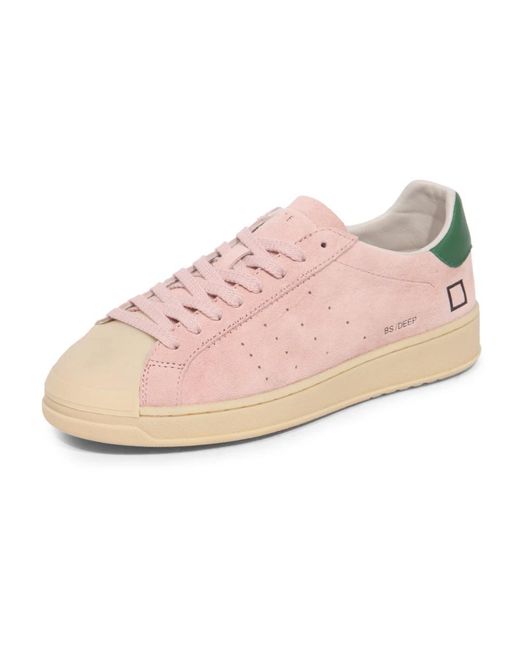 Date Schoenen ,Roze ,Diep Roze Sneakers in het Pink