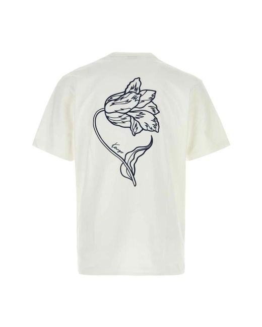 KENZO White T-Shirts for men