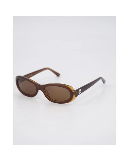 Corlin Eyewear Brown Sunglasses
