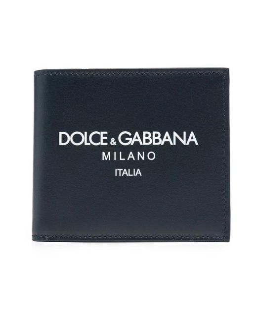 Dolce & Gabbana Blue Wallets & Cardholders for men