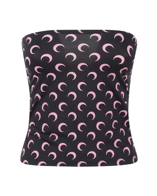 Sleeveless Tops MARINE SERRE de color Black