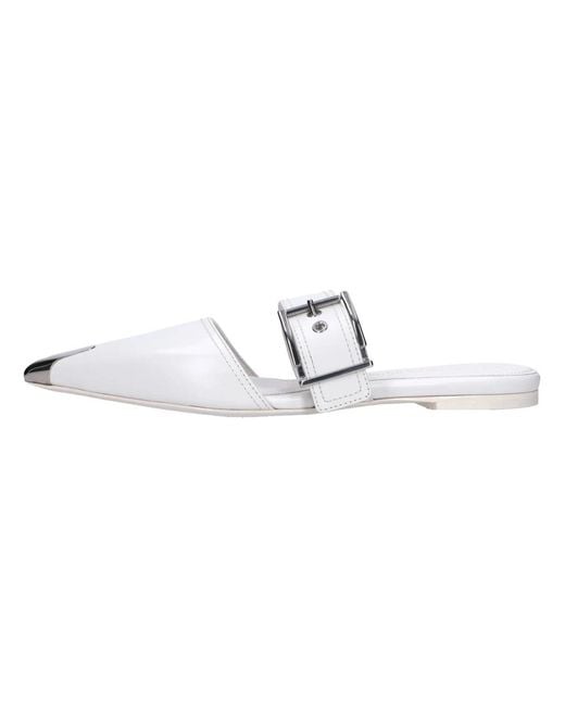 McQueen Schoenen ,Wit ,Sandalen Wit in het White