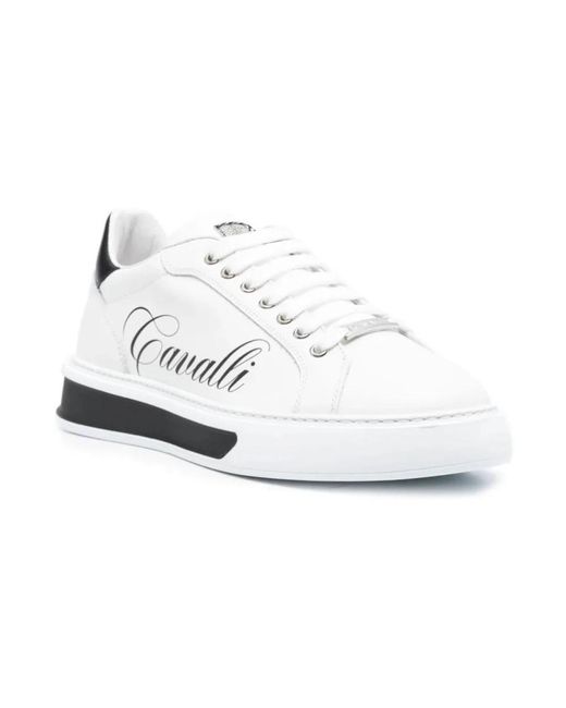 Roberto Cavalli White Sneakers for men