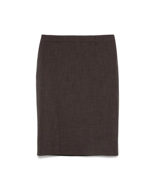 Birgitte Herskind Brown Eleganter toffee brauner rock