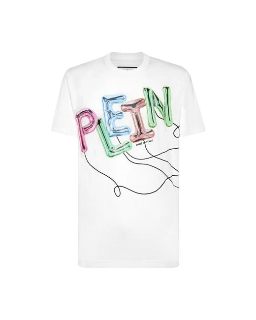 Philipp Plein White T-Shirts for men