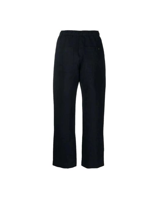 Tommy Hilfiger Black Straight Trousers