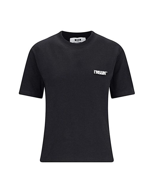 MSGM T Shirt in het Black