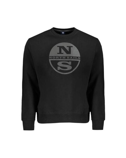 North Sails Black Sweatshirts for men