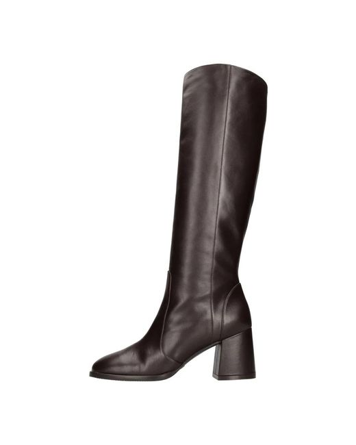 Stuart Weitzman Brown Heeled Boots