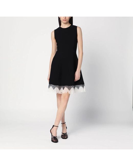 McQueen Black Short Dresses