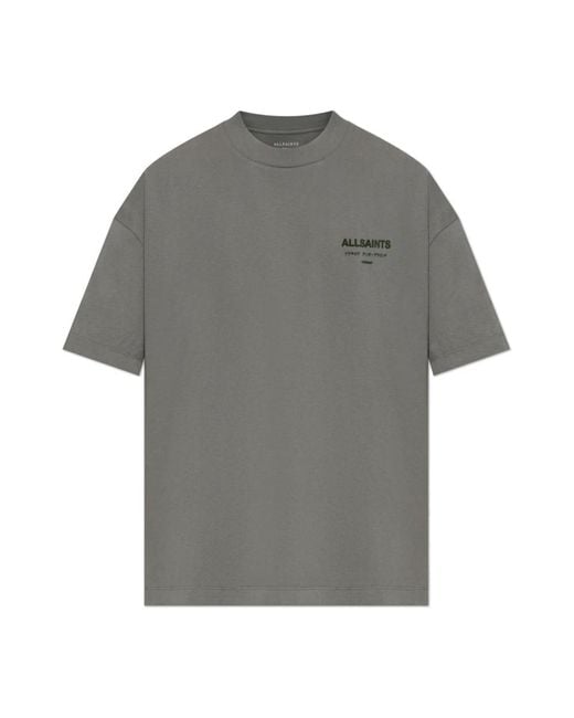 AllSaints Gray T-Shirts for men
