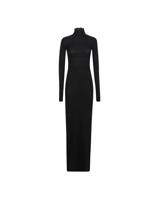 Balenciaga Black Maxi Dresses